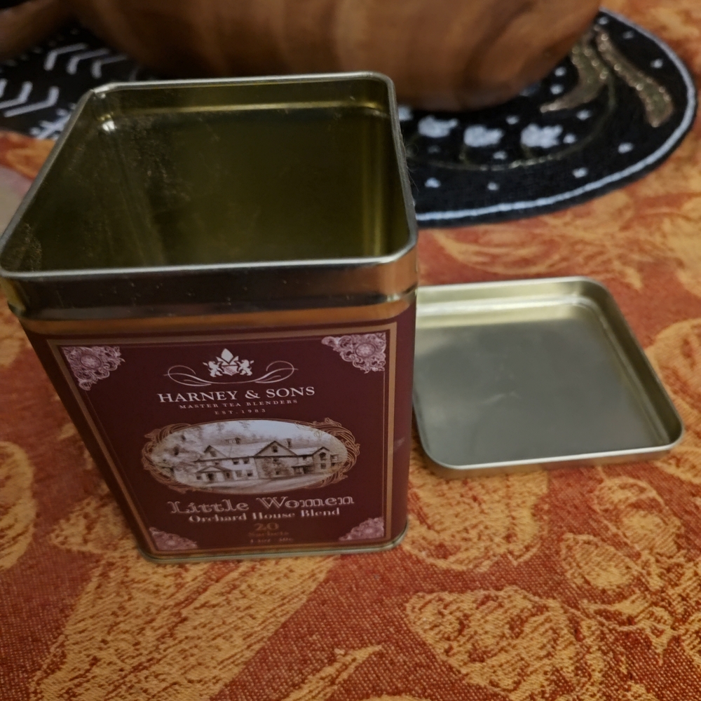 Little Women Tea Tin - Brown